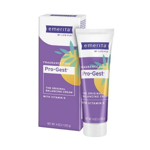 Emerita, Pro-Gest Balance Cream Vitamin D3, 4 Oz Emerita