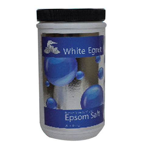 White Egret, Epsom Salt, 16 oz White Egret
