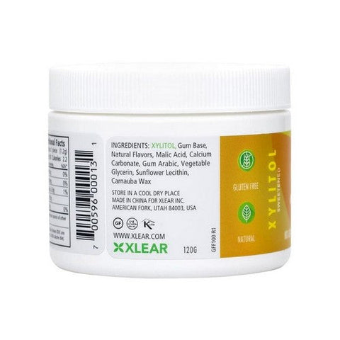 Xlear Inc, Spry Dental Defense Sugar Free Gum With Xylitol Natural Fruit, 100 Pieces Xlear Inc