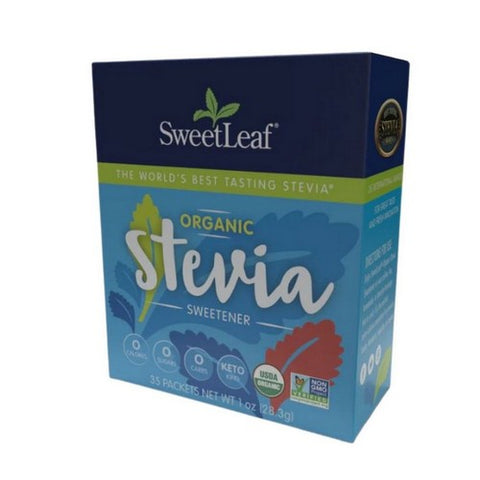 Sweetleaf Stevia, Organic Stevia Sweetener, 35 Count Sweetleaf Stevia