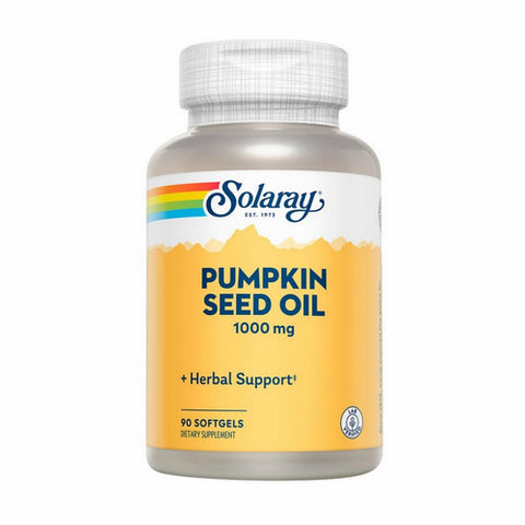 Solaray, Pumpkin Seed Oil, 1000 Mg, 90 Softgels Solaray
