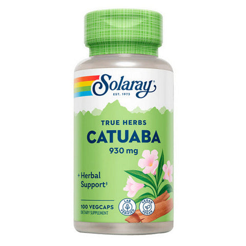 Solaray, Catuaba Bark, 465 mg, 100 Caps Solaray