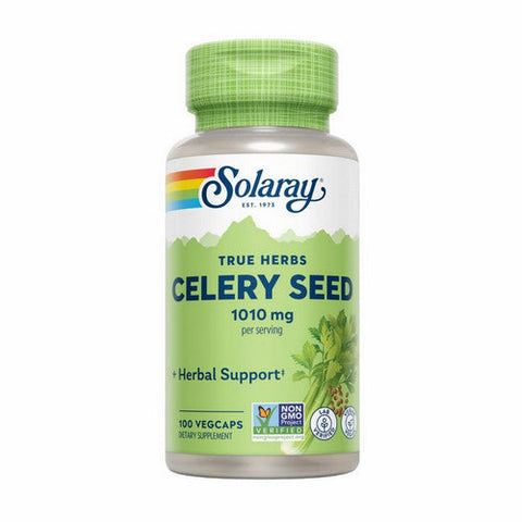 Solaray, Celery Seed, 505 mg, 100 Caps Solaray