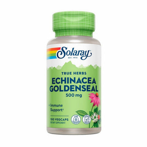Solaray, Echinacea  Goldenseal, 500 mg, 100 Caps Solaray