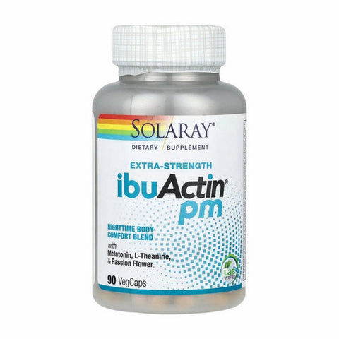 Solaray, IbuActin PM, 90 Caps Solaray