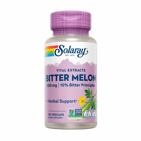 Solaray, Bitter Melon Fruit Extract, 500 mg, 30 Caps Solaray