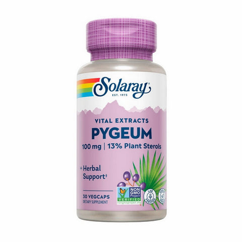 Solaray, Pygeum Bark Extract One Daily, 30 Caps Solaray