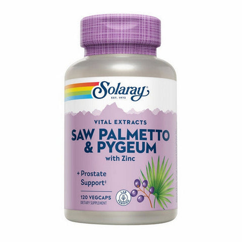 Solaray, Pygeum & Saw Palmetto, 120 Caps Solaray