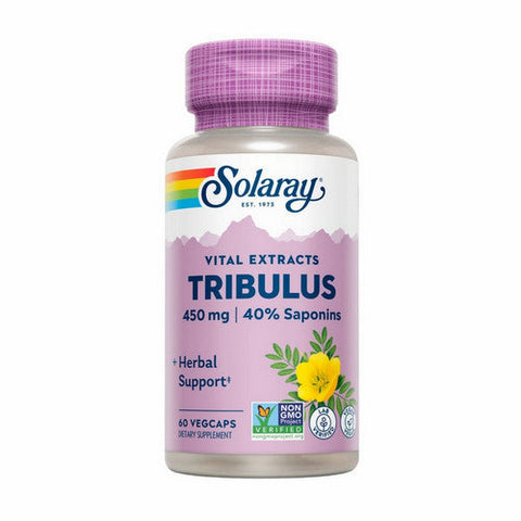 Solaray, Vital Extracts Tribulus, 450 mg, 60 Veg Caps Solaray