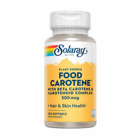 Solaray, Food Carotene, 10,000 IU, 200 Softgels Solaray