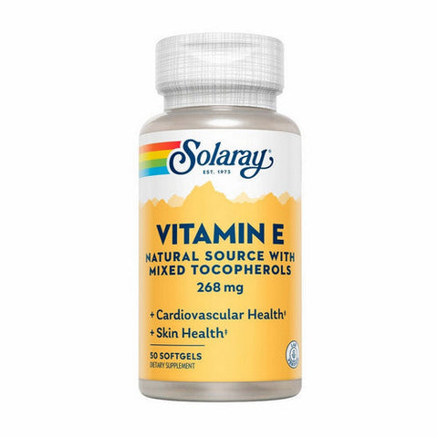 Solaray, Vitamin E, 400 IU, 50 Softgels Solaray