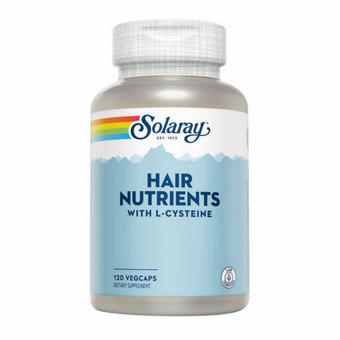 Solaray, Hair Nutrients With L-Cysteine, 120 Veg Caps Solaray