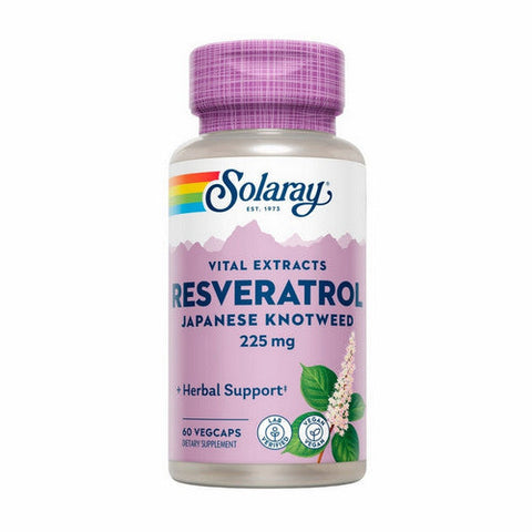 Solaray, Triple Strength Resveratrol, 60 Caps Solaray