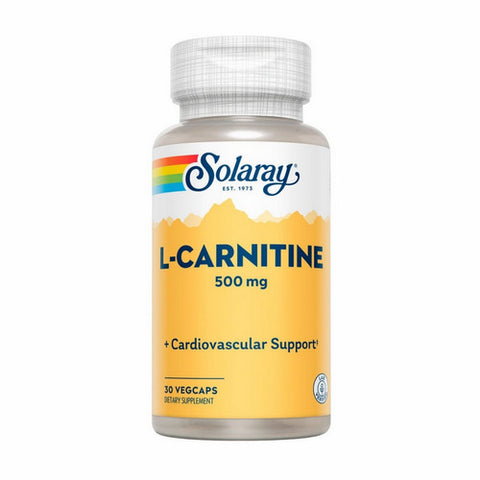 Solaray, L-Carnitine, 500 mg, 30 Caps Solaray