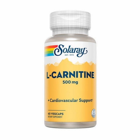 Solaray, L-Carnitine, 500 mg, 60 Caps Solaray