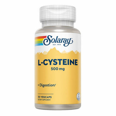 Solaray, L-Cysteine, 500 mg, 30 Caps Solaray