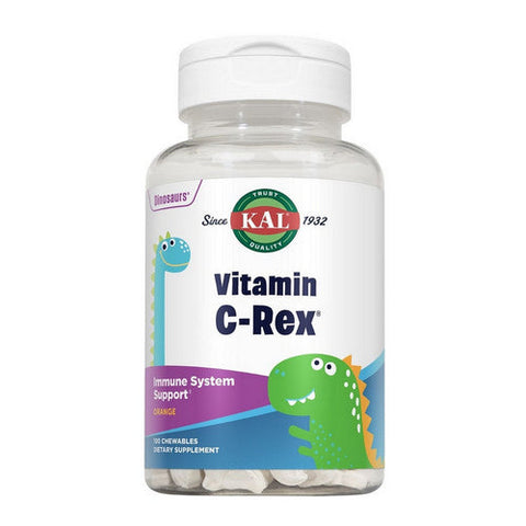 Kal, Vitamin C-Rex, Orange 100 Chews Kal