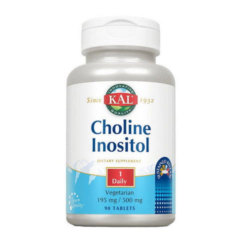 Kal, Choline Inositol, 90 Tabs Kal