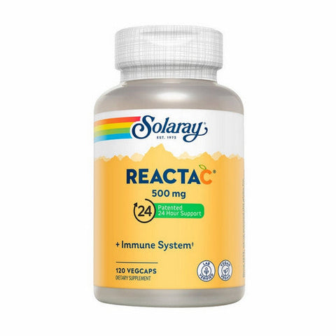 Solaray, Reacta-C, 500 mg, 120 Caps Solaray