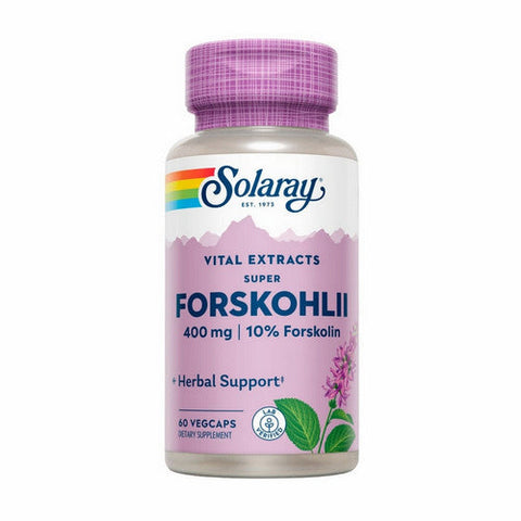 Solaray, Super Forskohlii, 400 mg, 60 Caps Solaray