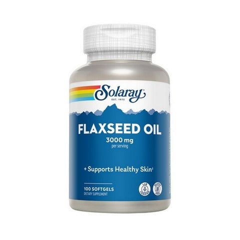 Solaray, Flaxseed Oil, 1,000 mg, 100 Softgels Solaray