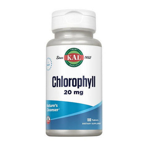 Kal, Chlorophyll, 100 Tabs Kal