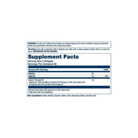 Solaray, Flaxseed Oil, 1,000 mg, 240 Softgels Solaray