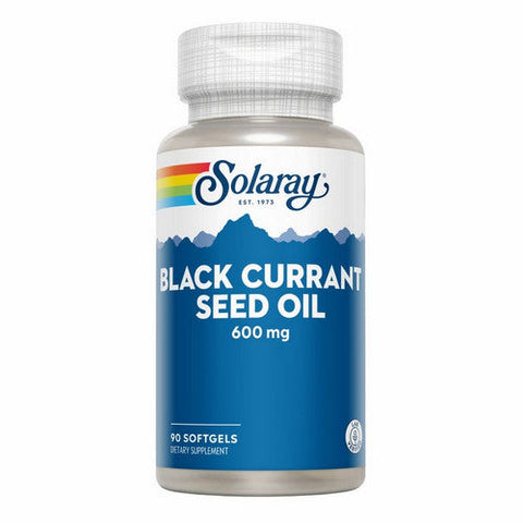 Solaray, Black Currant Seed Oil, 600 mg, 90 Softgels Solaray