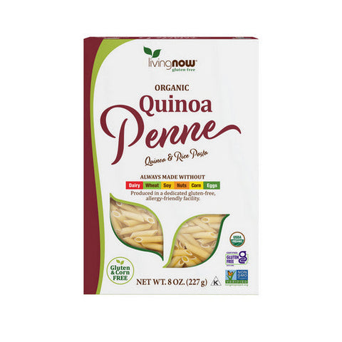 Now Foods, Organic Quinoa Penne, 8 oz Now Foods