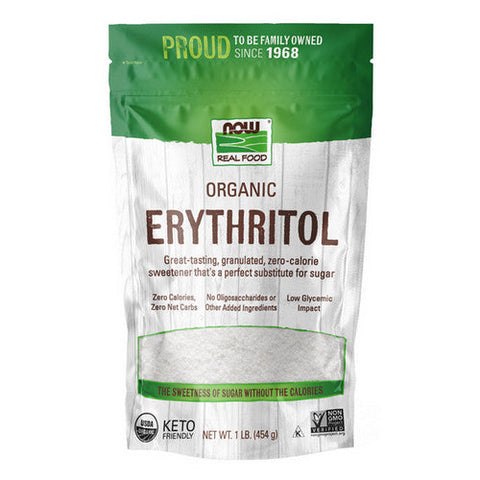 Now Foods, Organic Erythritol, 1 lbs Now Foods