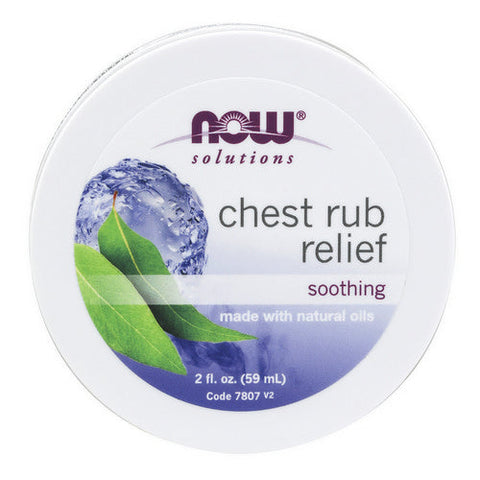 Now Foods, Chest Rub Relief, 2 fl oz Now Foods