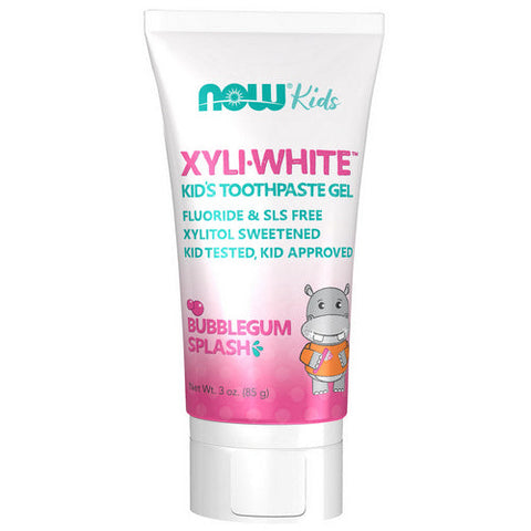Now Foods, XyliWhite Kid's Toothpaste, Bubblegum 3 oz Now Foods