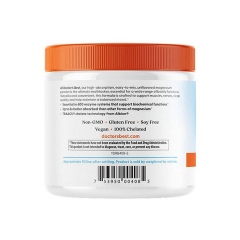 Doctors Best, High Absorption Magnesium Powder, 200 Mg, 7.1 Oz Doctors Best