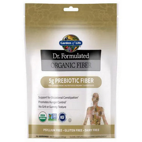 Garden of Life, Organic Fiber Clear Unflavored, 6.8 Oz Garden of Life