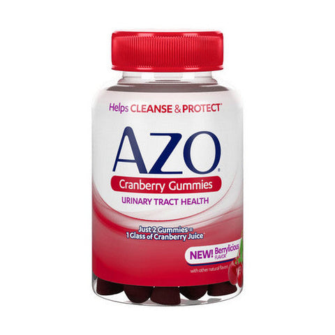 Azo, Cranberry Gummies, Mixed Berry 72 Gummies Azo