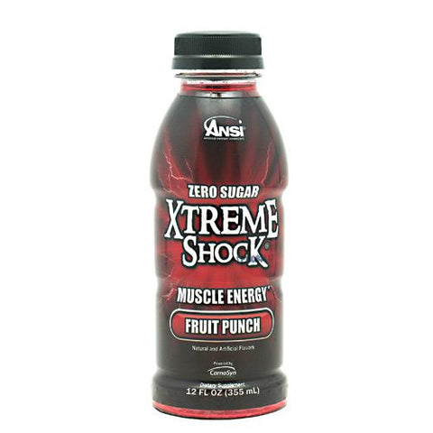 Advanced Nutrient Science Intl, Extreme Shock, Fruit Punch 12/ 12 oz Advanced Nutrient Science Intl