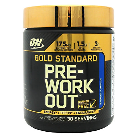 Optimum Nutrition, PRE-WORKOUT, Blue Lemonade 30 serving / 10.58 oz Optimum Nutrition