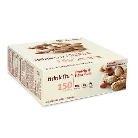 Think Thin, THINK THIN LEAN, Chocolate Peanut Butter 10/ 1.4 oz Think Thin