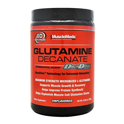 Muscle Meds, Glutamine Decanate, Unflavored 10.58 oz Muscle Meds
