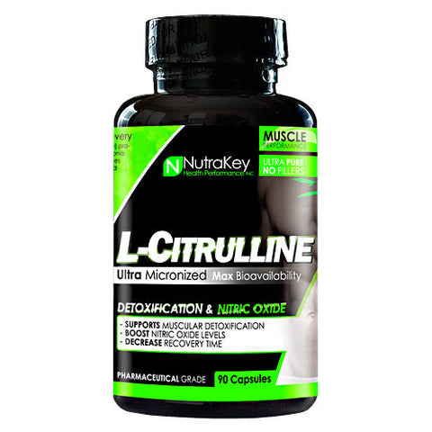 Nutrakey, L-CITRULLINE, 90 caps Nutrakey