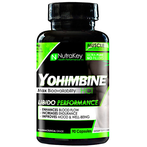 Nutrakey, YOHIMBINE HCI, 90 caps Nutrakey