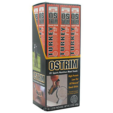 Ostrim Natural, OSTRIM TURKEY, Maple Brownie 10 / 1.5 oz Ostrim Natural