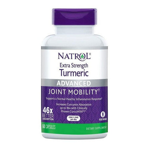 Natrol, Extra Strength Turmeric, 60 CAPSULE Natrol