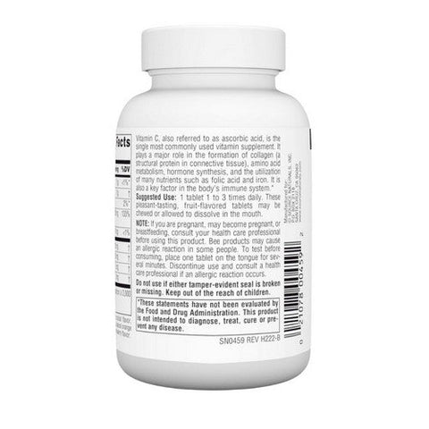 Source Naturals, Acerola C, 120 MG, Chewable 100 Tabs Source Naturals