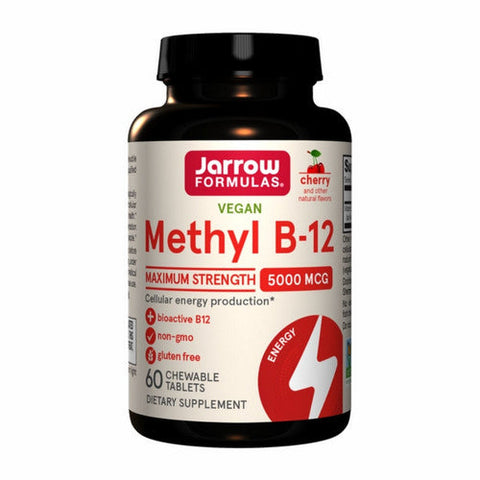 Jarrow Formulas, Methyl B-12, 5000 mcg, 60 lozenges Jarrow Formulas