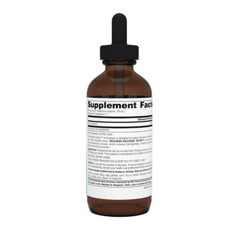 Source Naturals, Wellness Colloidal Silver Liquid, 30 Ppm, 4 Oz Source Naturals