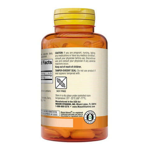 Mason, Activated Vegetable Charcoal, 60 Caps Mason