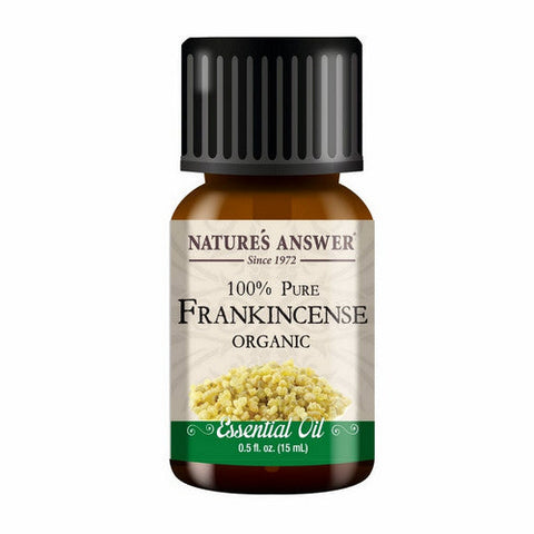 Nature's Answer, Pure Organic Essential Oil Frankincense, 0.5 Oz Nature's Answer