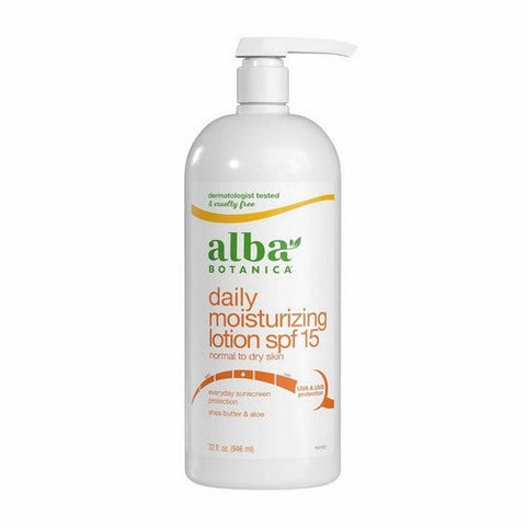 Alba Botanica, Very Emollient Body Lotion Daily Shade Spf 15, 32 Oz Alba Botanica