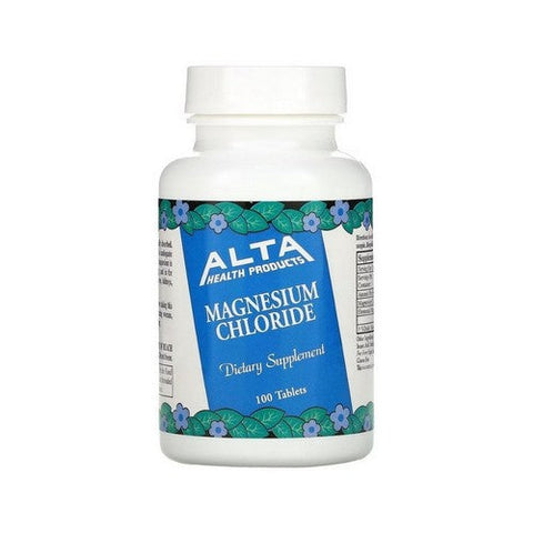 Alta Health, Magnesium Chloride, 100 Tabs Alta Health